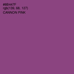 #8B447F - Cannon Pink Color Image