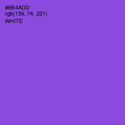 #8B4ADD - Amethyst Color Image