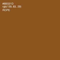 #8B531D - Rope Color Image