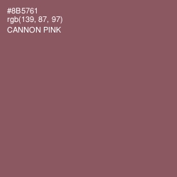 #8B5761 - Cannon Pink Color Image