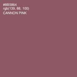 #8B5864 - Cannon Pink Color Image