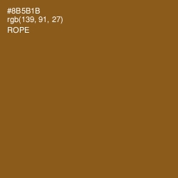 #8B5B1B - Rope Color Image