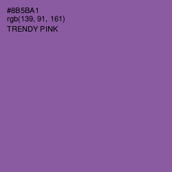 #8B5BA1 - Trendy Pink Color Image