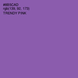 #8B5CAD - Trendy Pink Color Image