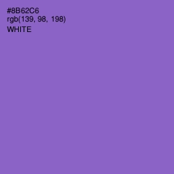 #8B62C6 - Amethyst Color Image