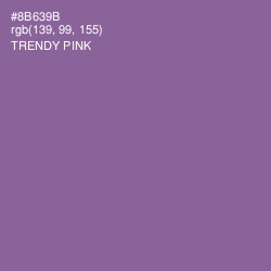 #8B639B - Trendy Pink Color Image