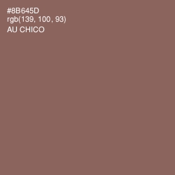 #8B645D - Au Chico Color Image