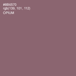 #8B6570 - Opium Color Image