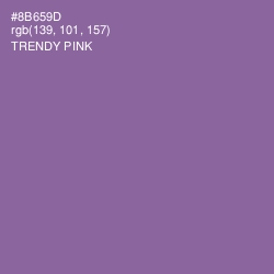 #8B659D - Trendy Pink Color Image