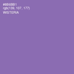 #8B6BB1 - Wisteria Color Image