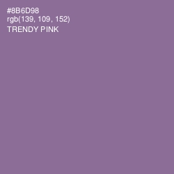 #8B6D98 - Trendy Pink Color Image