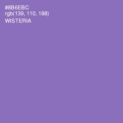 #8B6EBC - Wisteria Color Image