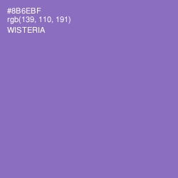 #8B6EBF - Wisteria Color Image