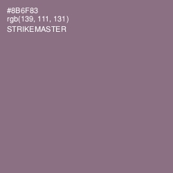 #8B6F83 - Strikemaster Color Image