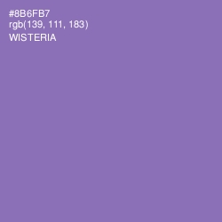 #8B6FB7 - Wisteria Color Image