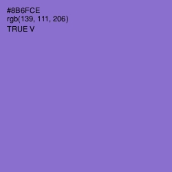 #8B6FCE - True V Color Image