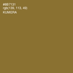 #8B7131 - Kumera Color Image