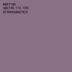 #8B7185 - Strikemaster Color Image