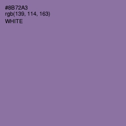 #8B72A3 - Wisteria Color Image