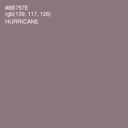 #8B757E - Hurricane Color Image