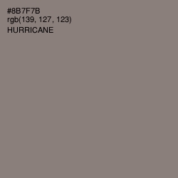 #8B7F7B - Hurricane Color Image