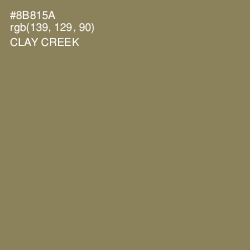 #8B815A - Clay Creek Color Image