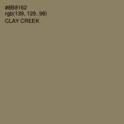 #8B8162 - Clay Creek Color Image