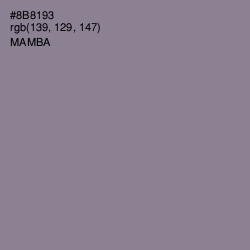 #8B8193 - Mamba Color Image