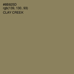 #8B825D - Clay Creek Color Image