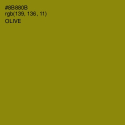 #8B880B - Olive Color Image