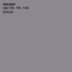#8B888F - Stack Color Image