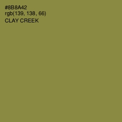 #8B8A42 - Clay Creek Color Image