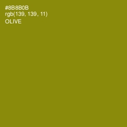 #8B8B0B - Olive Color Image