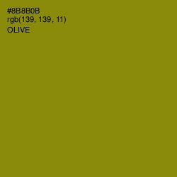 #8B8B0B - Olive Color Image