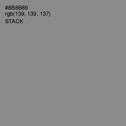 #8B8B89 - Stack Color Image