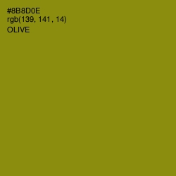 #8B8D0E - Olive Color Image