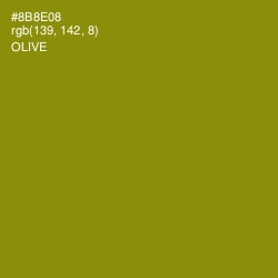 #8B8E08 - Olive Color Image