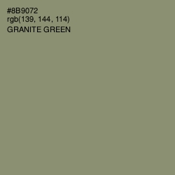 #8B9072 - Granite Green Color Image