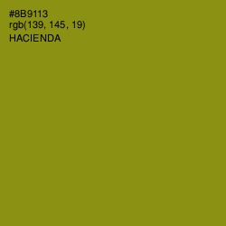 #8B9113 - Hacienda Color Image