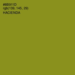 #8B911D - Hacienda Color Image