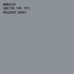 #8B9197 - Regent Gray Color Image