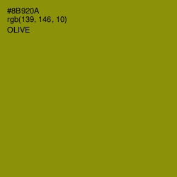 #8B920A - Olive Color Image