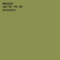 #8B9250 - Avocado Color Image