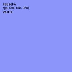 #8B96FA - Portage Color Image