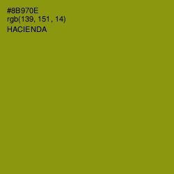 #8B970E - Hacienda Color Image