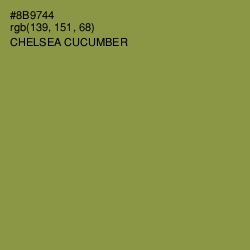 #8B9744 - Chelsea Cucumber Color Image