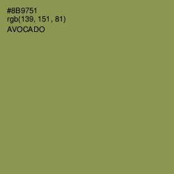 #8B9751 - Avocado Color Image