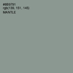 #8B9791 - Mantle Color Image