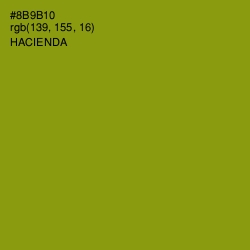 #8B9B10 - Hacienda Color Image