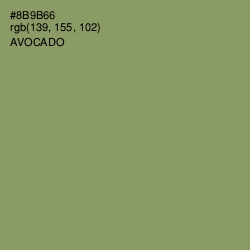 #8B9B66 - Avocado Color Image